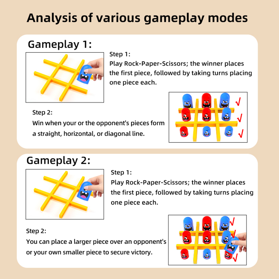 KNYYSECQ Tic Tac Toe Game Crea - đánh giá và giá Strategy Board Game