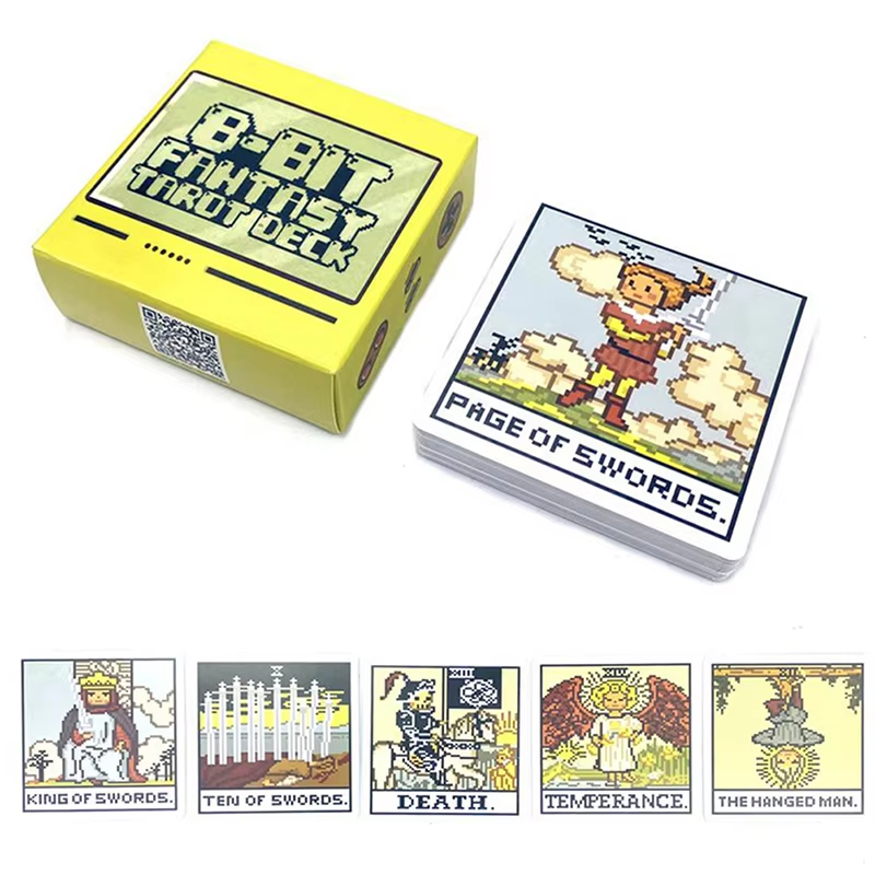 8 Bit Fantasy Tarot Deck Card  - đánh giá và giá Board Game Of Life